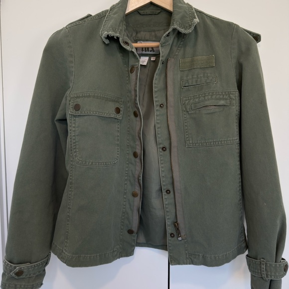 H&M Olive Utility Jacket - Picture 1 of 8